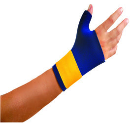 OccuNomix Blue Neoprene/Nylon Jersey Thumb Wrist Support