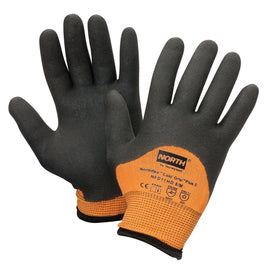 Honeywell Cold Grip Plus 5™ 15 Gauge Engineered Fiber Cut Resistant Gloves With Foam PVC Three-Quarter Coating