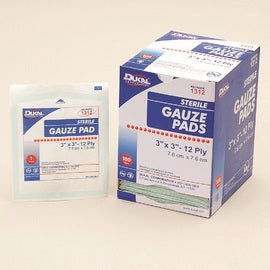 Honeywell 3" X 3" Gauze Pad (100 Per Box)