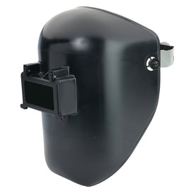 Honeywell Tigerhood Classic 906BK Black Thermoplastic Lift Front Welding Helmet With 2" X 4 1/4" Shade 10 Lens