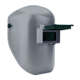 Honeywell Tigerhood Classic 906GY Gray Thermoplastic Lift Front Welding Helmet With 2" X 4 1/4" Shade 10 Lens