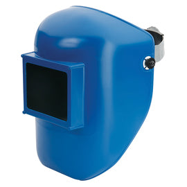 Honeywell Tigerhood Classic 990BE Blue Thermoplastic Fixed Front Welding Helmet With 4 1/2" X 5 1/4" Shade 10 Lens