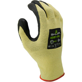 SHOWA® Small 4561 15 Gauge DuPont™ Kevlar® Cut Resistant Gloves With Foam Nitrile Coated Palm
