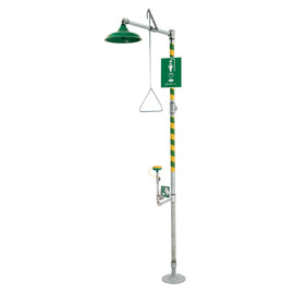 Haws® AXION® MSR Combination Shower, Eye And Face Wash Station