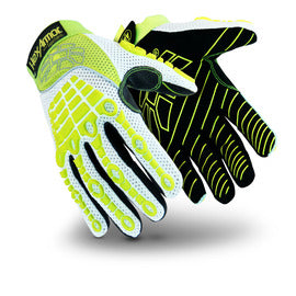 HexArmor® Large Chrome Oasis® Single Layer SuperFabric, PVC, Synthetic Leather, And TPR Cut Resistant Gloves