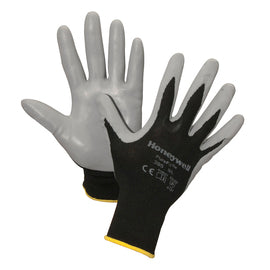 Honeywell Size Pure Fit™ 395 13 Gauge Nitrile Palm And Fingertips Coated Nylon Liner And Knit Wrist Cuff
