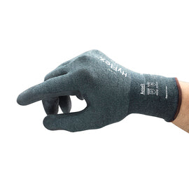 Ansell HyFlex® Kevlar®, Nylon, Spandex And Stainless Steel Cut Resistant Gloves With Foam Nitrile Coated Palm
