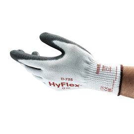 Ansell HyFlex® 10 Gauge Fiber Glass/High Performance Polyethylene/Nylon/Spandex Cut Resistant Gloves With Polyurethane Coated Palm