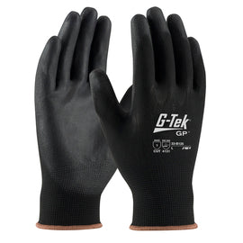 Protective Industrial Products X-Small G-Tek® GP™ 13 Gauge Nitrile Palm And Finger Coated Work Gloves With Nylon Liner And Continuous Knit Wrist