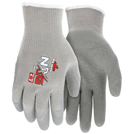 Memphis Glove NXG 10 Gauge Latex Palm And Fingertips Dipped Work Gloves With Cotton/Polyester Liner And Knit Wrist Cuff