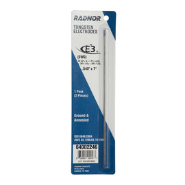 RADNOR™ E3™ Tungsten Electrode Ground (2,10 Per Package)