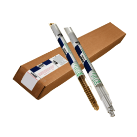 RBCuZn-C RADNOR™ Flux Coated Low Fuming Bronze Alloy Gas Welding Rod 1 lb Tube