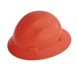 SureWerx™ Jackson Safety® Advantage HDPE Full Brim Non-Vented Hard Hat With Ratchet/4 Point Easy Dial Ratchet Suspension