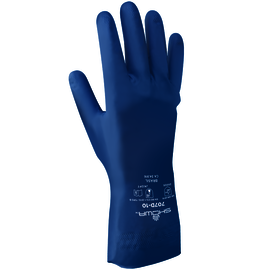 SHOWA® Blue Nitri-Dex® 9 mil Biodegradable Nitrile Chemical Resistant Gloves