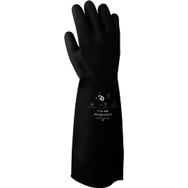 SHOWA® Black 30 mil Neoprene Chemical Resistant Gloves