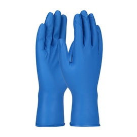 Protective Industrial Products 2X Blue Grippaz™ Food Plus 8 mil Nitrile Extended Use Gloves