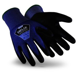 HexArmor® Helix 13 Gauge High Performance Polyethylene Blend And Polyurethane Cut Resistant Gloves With Polyurethane Coated Palm And Fingertips