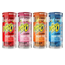 Sqwincher® Qwik Stik® ZERO .11 Ounce Assorted Flavors Powder Concentrate Package Sugar Free/Low Calorie Electrolyte Drink (10 per Pack)
