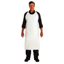 Ansell 33" X 44" White AlphaTec® 8 mil Vinyl/PVC Apron