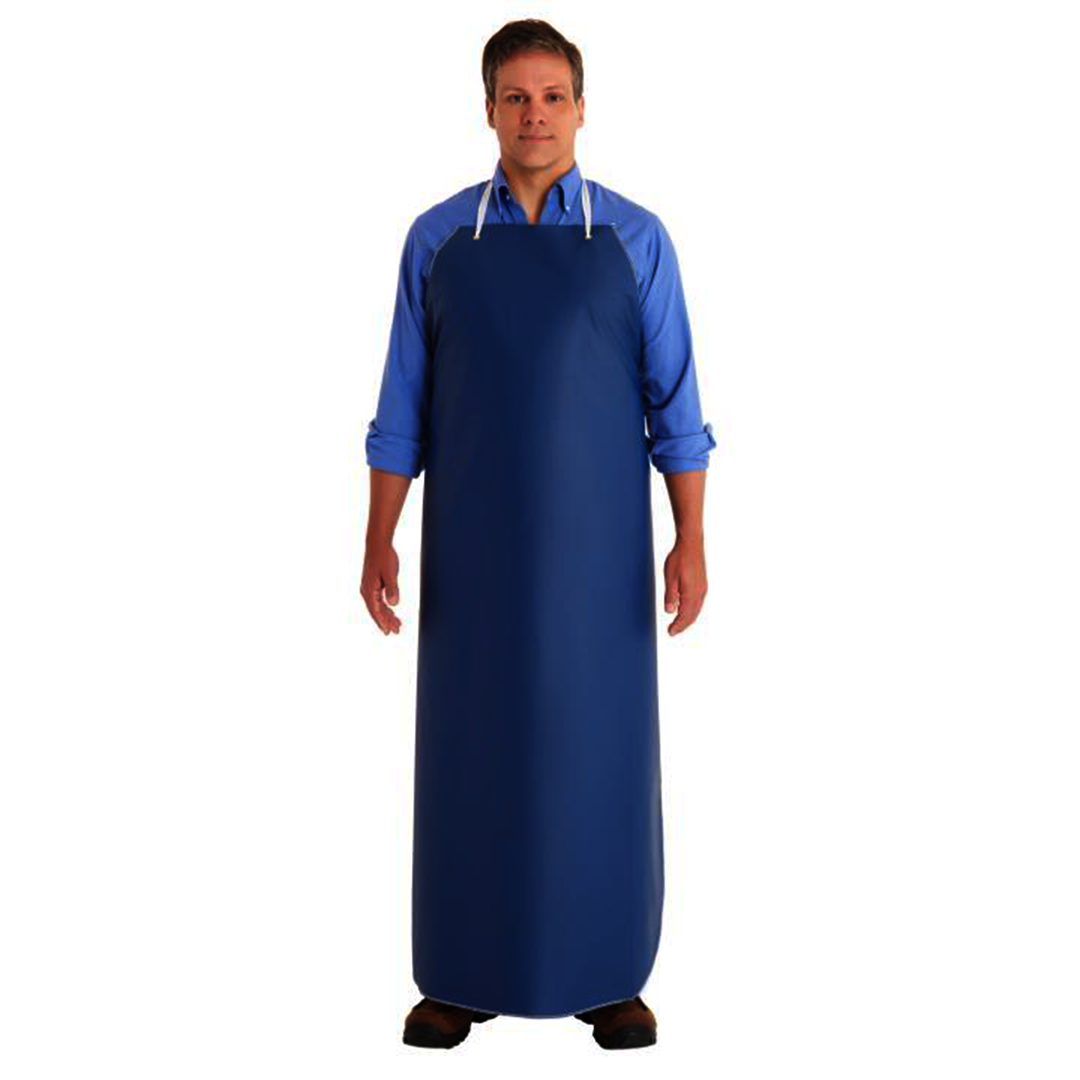 Ansell 35" X 55" Blue AlphaTec® 7 mil Urethane Apron