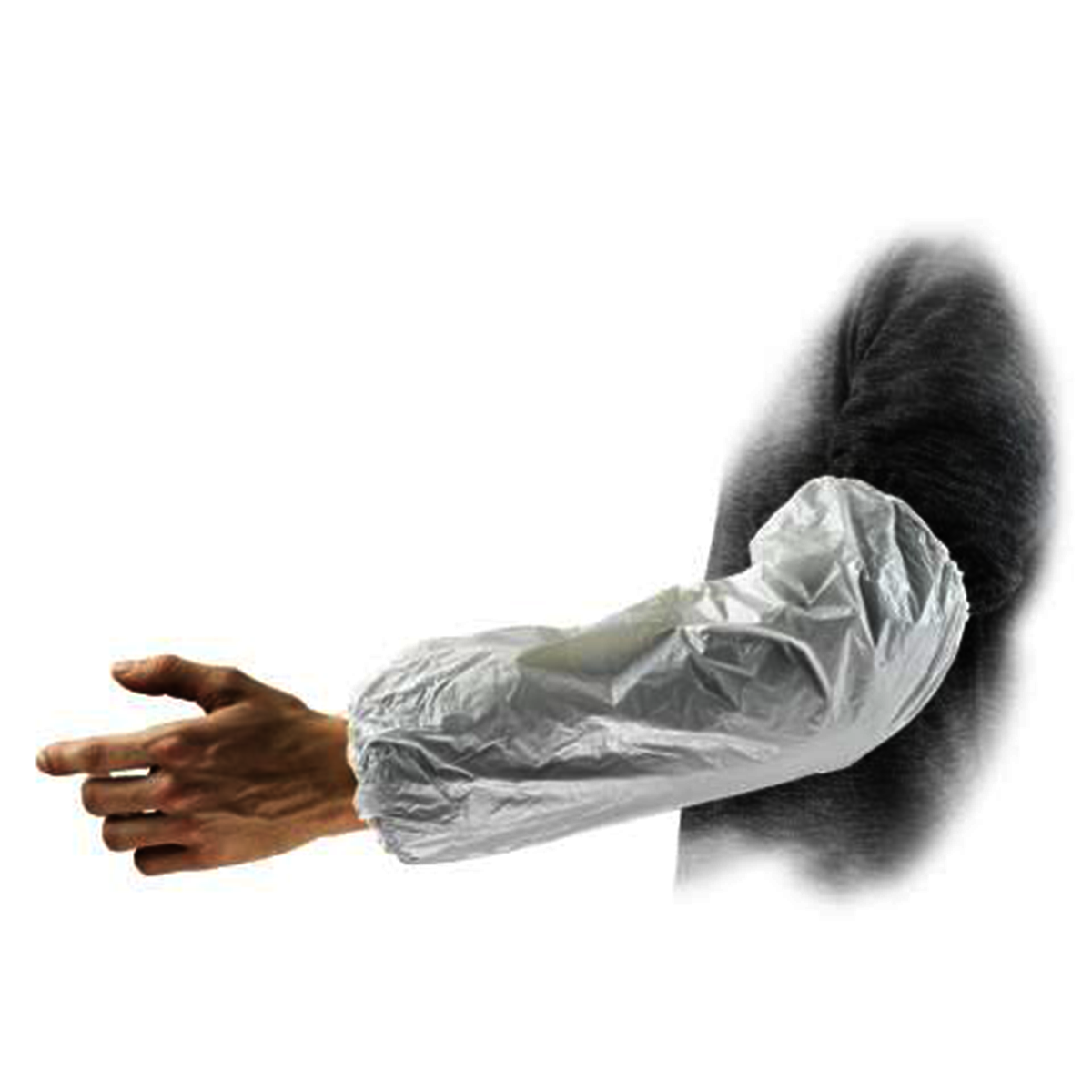 Ansell Size 16" White 1.2 mil Chemical Sleeves