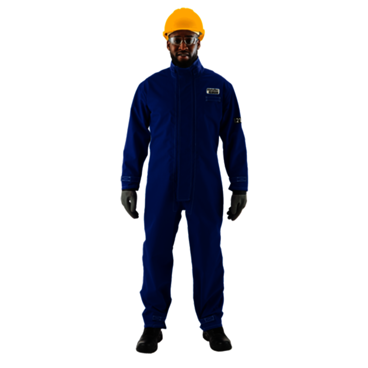 Ansell Blue AlphaTec® Breathable FR Chemical Protective Clothing With Stitched/Taped Seam