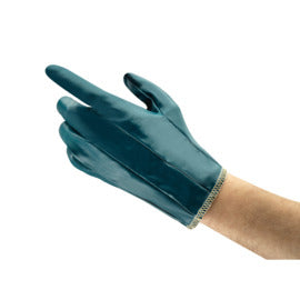 Ansell Hynit® Nitrile Coated Work Gloves With Cotton And Interlock Knit Liner And Slip-On Cuff