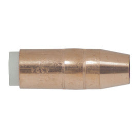 RADNOR™ 0.5" Bore 7400 Elliptical/1500 Elliptical Series Nozzle For Bernard™ EZ Feed, Q And S MIG Guns