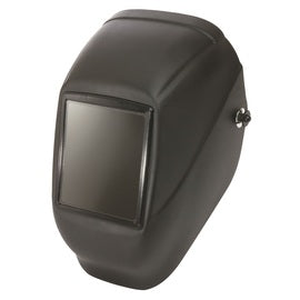 Honeywell Tigerhood Futura Black Thermoplastic Fixed Front Welding Helmet With 4 1/2" X 5 1/4" Shade 10 Lens