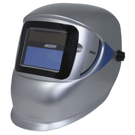 Jackson Safety Element Grey Welding Helmet With Variable Shades 9 - 13 Auto Darkening Lens