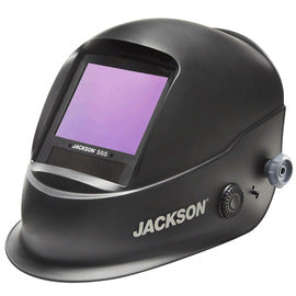Jackson Safety Translight 555 Series Black Welding Helmet With 555 + Premium Auto Shades 3.5 - 14 Auto Darkening Lens