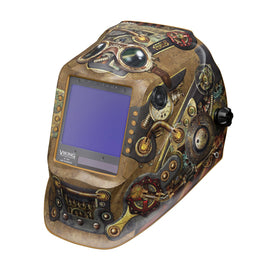 Lincoln Electric VIKING 3350 Series Brown Welding Helmet With 3.74" x 3.34" Variable Shades 5 - 13 Auto Darkening Lens 4C Lens Technology