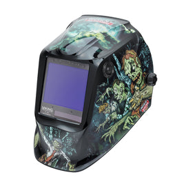 Lincoln Electric VIKING 3350 Series Black/Multicolor Welding Helmet With 3.74" x 3.34" Variable Shades 5 - 13 Auto Darkening Lens 4C Lens Technology
