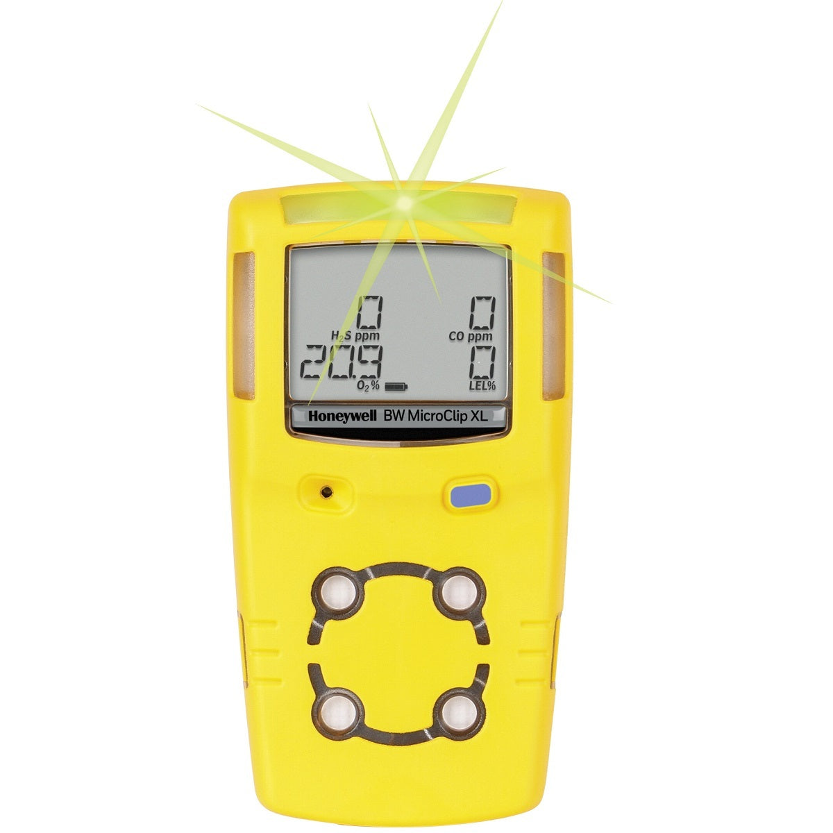BW Technologies by Honeywell MicroClipXL™ Oxygen and Hydrogen Sulfide Gas Monitor-eSafety Supplies, Inc