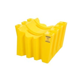 Eagle 29" W X 22 1/2" H X 26 1/2" D Yellow HDPE Drum Cradle