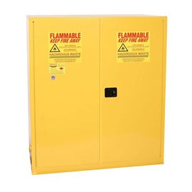 Eagle 110 Gallon Yellow Galvanized Steel Safety Storage Cabinet