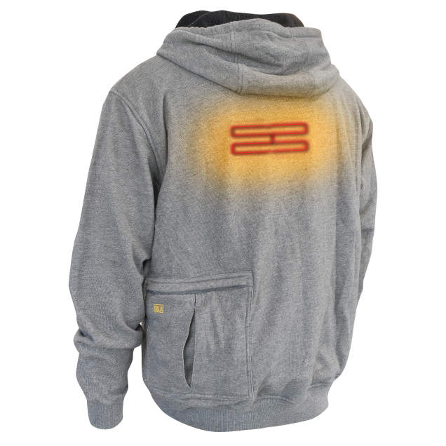 DEWALT - Men's Heated French Terry Cotton Hoodie without Battery