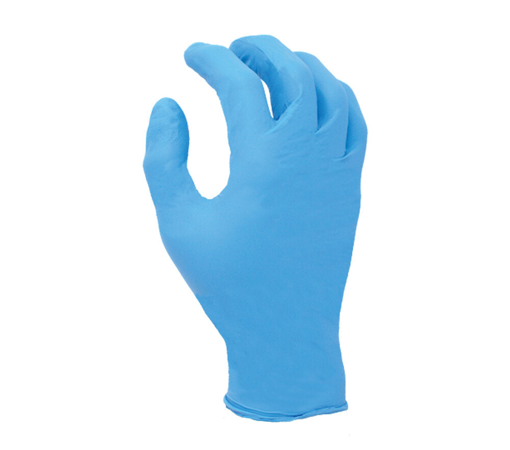 (TSK5001) 3.5 mil Blue Nitrile Disposable, 9 1/2" length, Powder-Free, textured finish, 100 gloves per dispenser