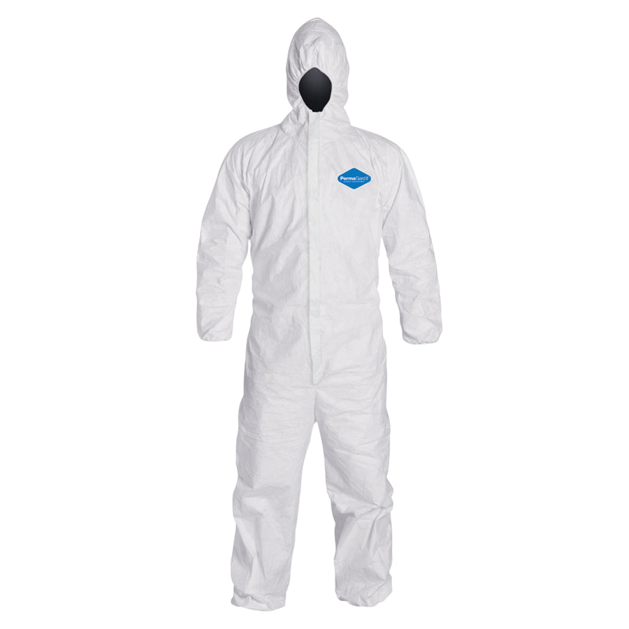 Liberty - Permagard Ii Coverall - Attached Hood And Elastic Wrists & Ankles - Case of 25