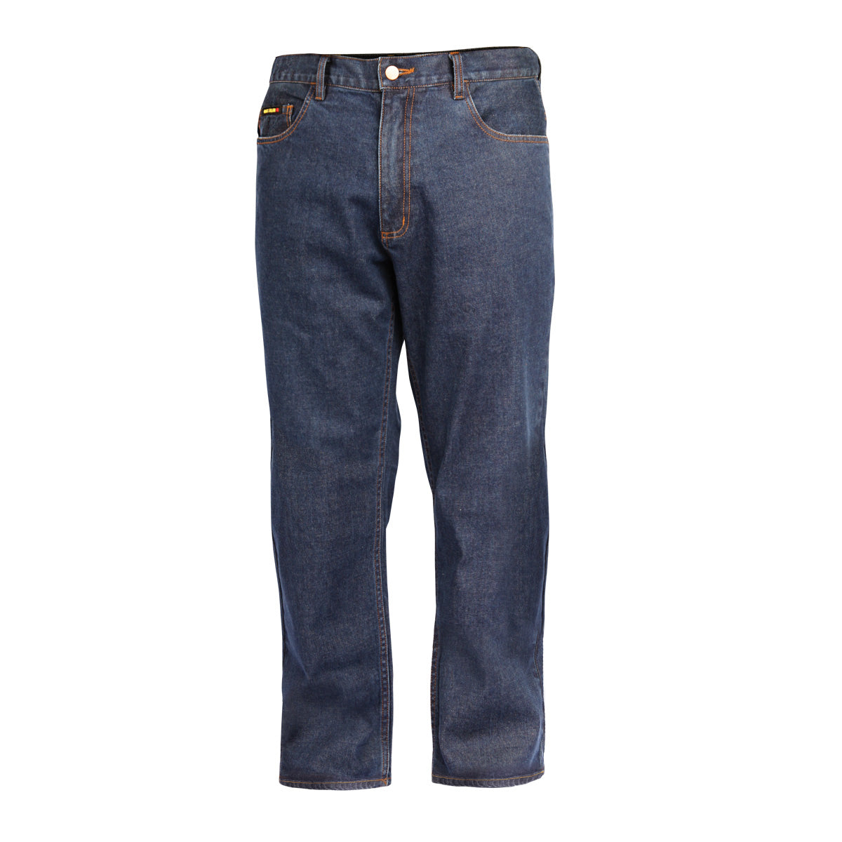 Black Stallion 10.5 oz. Fr Stretch Denim 30" Work Pants - FD10-30P