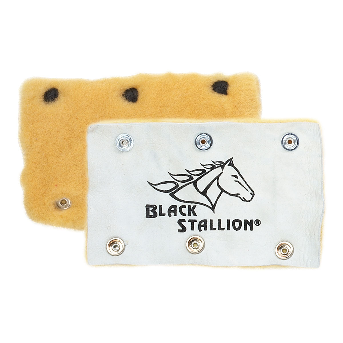 Black Stallion Genuine Sheepskin Helmet Headgear Padding (for Front) - FH