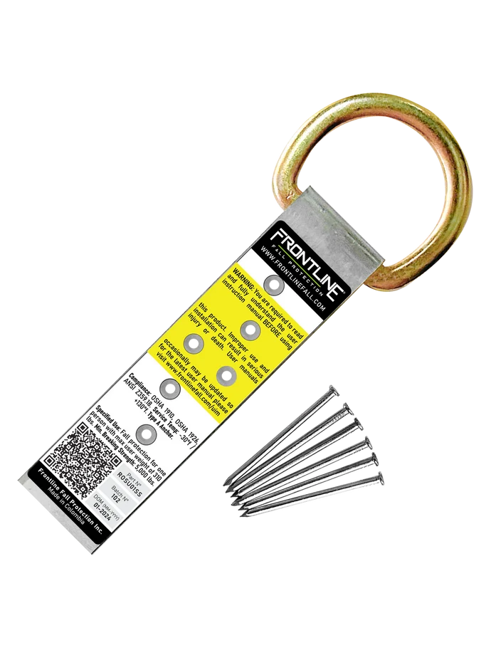 Frontline ROSU01SS Stainless Steel Permanent Use Roof Anchor