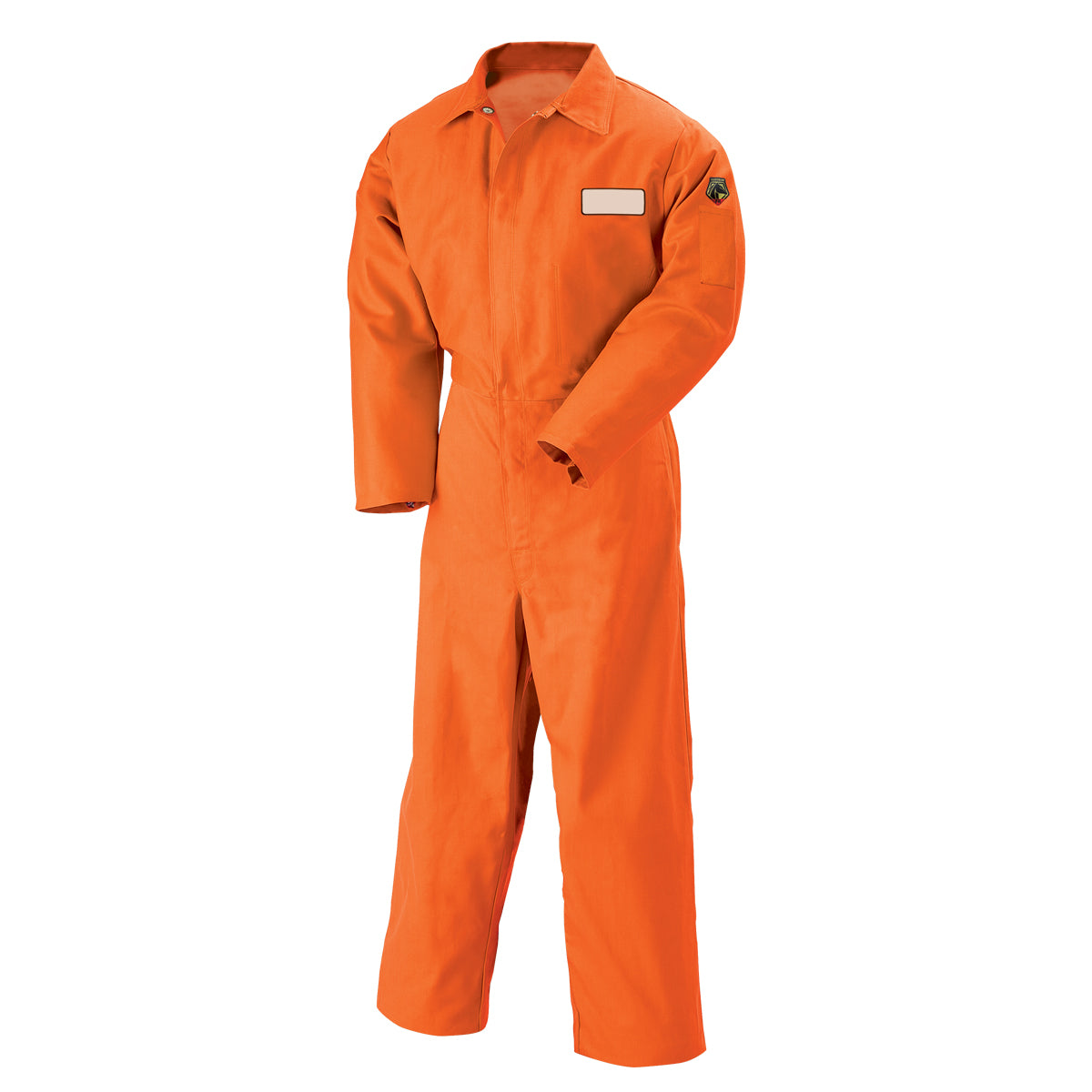 Black Stallion 9 oz. Flame Resistant Cotton Coverall With Snap Closure - FO9-32CA/PT