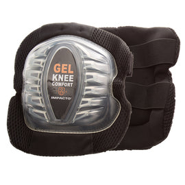 IMPACTO® Black Nylon Mesh Knee Pad With Gel Padding
