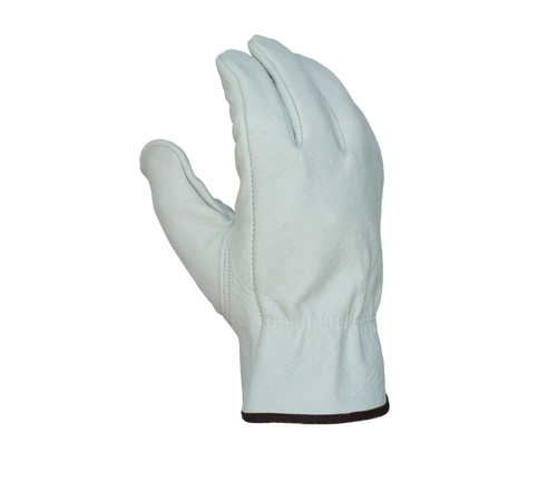Task Gloves Quality Grain Goatskin Leather Driver Gloves-Keystone Thumb - Dozen