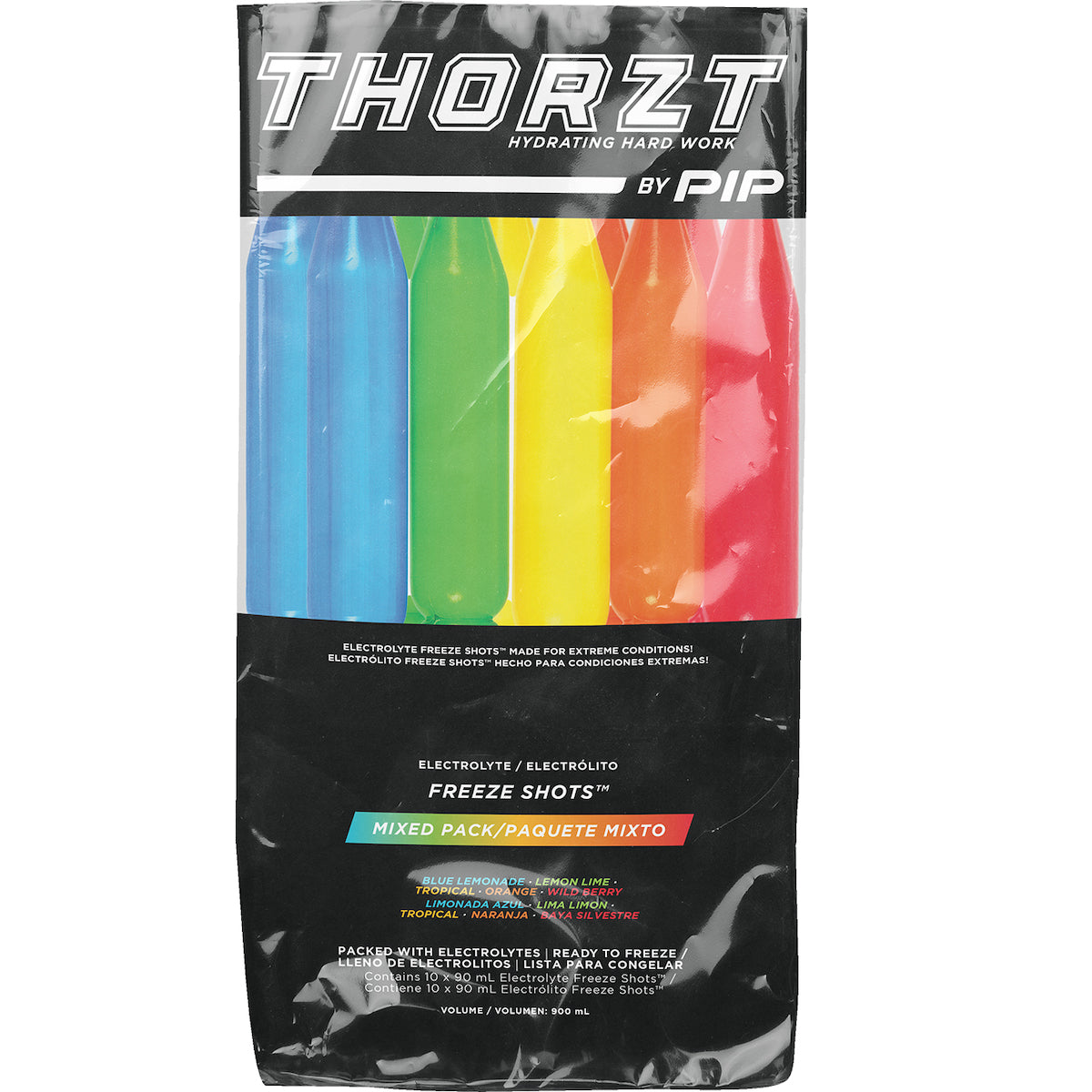 PIP - Sugar Free Electrolyte Freeze Shots - Mixed Flavor Pack - CASE