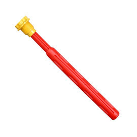 Justrite® 3/4" Dia X 11" L Red Polyethylene Drum Fill Gauge