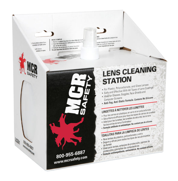 MCR LCS1 Lens Cleaning Station 8 Ounce Cleaning Solution-eSafety Supplies, Inc