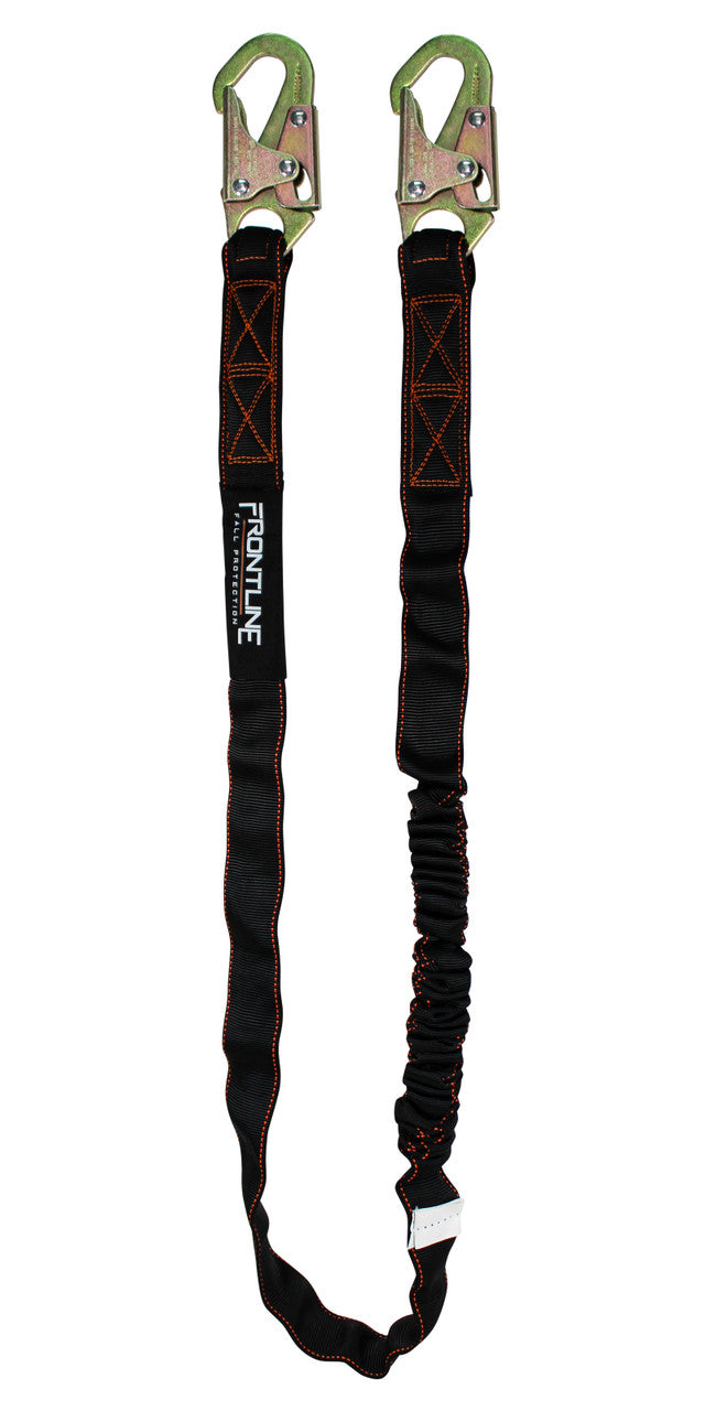 Frontline LIS61S Combat 6 Single Leg Snaphook Lanyard with Internal Shock Absorber