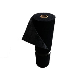 MeltBlown Technologies 36" x 100' MBT Black Polypropylene Roll
